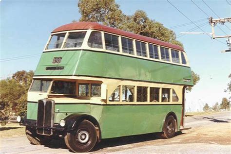Simply Fantastic Styling And Colour Australian Bodied 1952 Aec Double