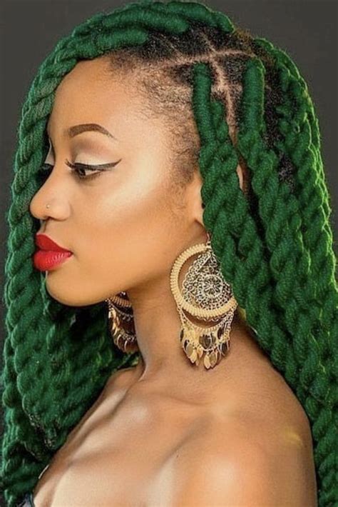 New Trending Yarn Braids Bob | African hairstyles