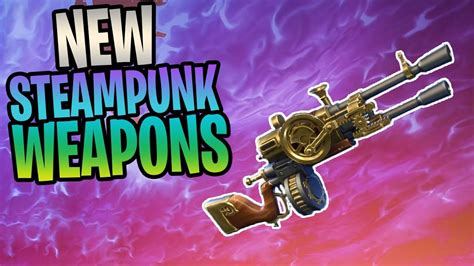 Fortnite New Ssd Game Mode Steampunk Weapons Easter Heroes And
