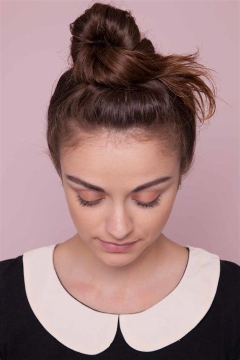 Undone Bun How To Get This Cool Hairstyle On Long Hair