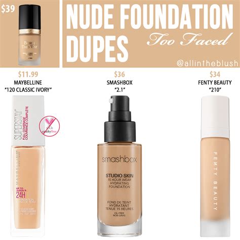 Too Faced Born This Way Shade Nude Foundation