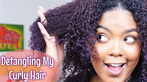Home hair care how to lighten black hair? How To | Detangling Natural Hair - YouTube