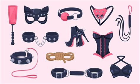 Fetish Adults Role Play Bdsm Game Stuff Exact Vector Erotic Collectio By Onyx Thehungryjpeg