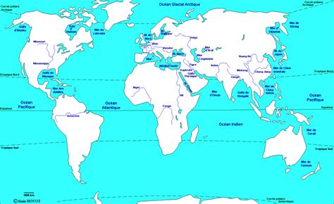 Les Grands Fleuves Du Monde Carte - Planisphère avec fleuves
