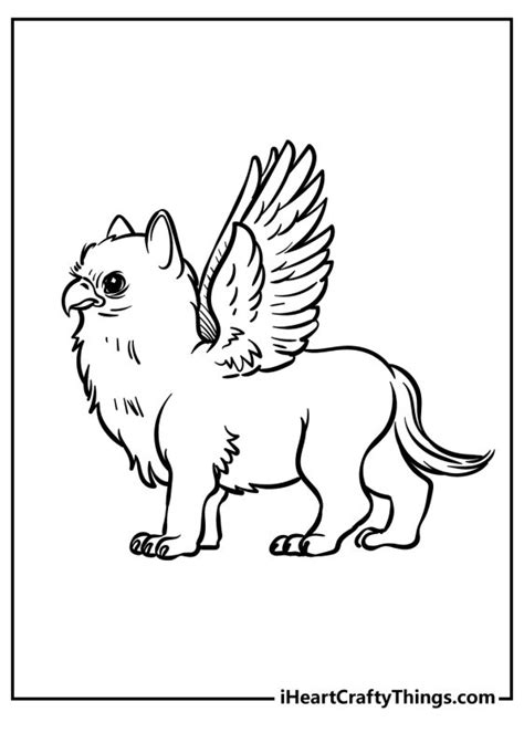Griffin Coloring Pages 100 Free Printables