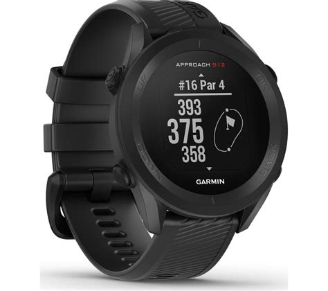 Garmin Approach S12 Golf Watch Black Fast Delivery Currysie