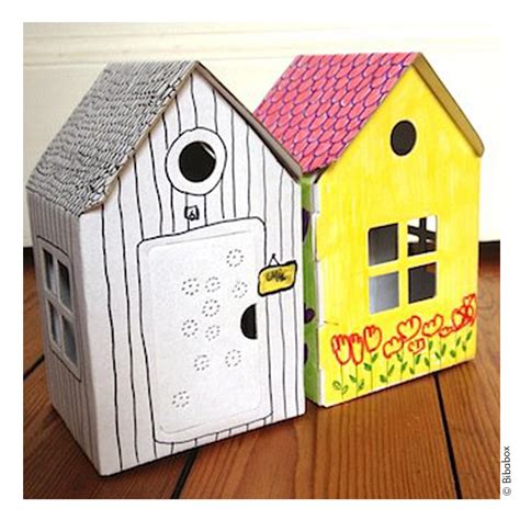 A4 20 £ oder 24 lb. Kleines Haus aus Pappe zum Basteln und Spielen | Zambomba