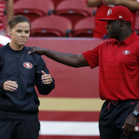 49ers Assistant Katie Sowers Becomes 1st Openly Gay Coach In Nfl History