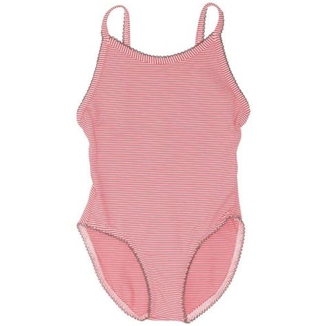 Petit Bateau Swimsuit With Stripe Swimsuits Petit Bateau Pink Swimsuit