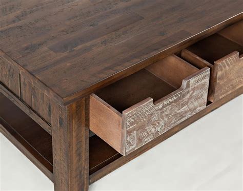 The canyon collection is made to make your home look and feel grand. Painted Canyon Cocktail Table by Jofran Furniture | FurniturePick