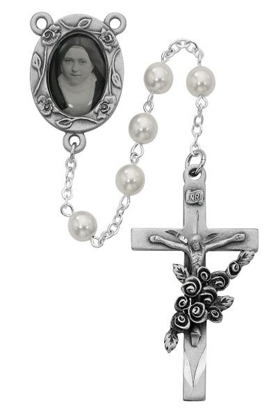 St Therese Portrait Rosary