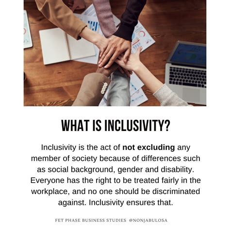what is inclusivity in the workplace definition of an inclusive workforce diversity in business