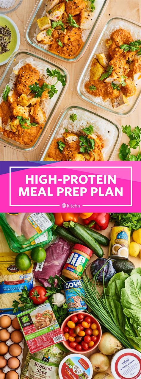 Meal Prep Plan How I Prep A Week Of High Protein Meals In Just 2 Hours High Protein Meal Prep