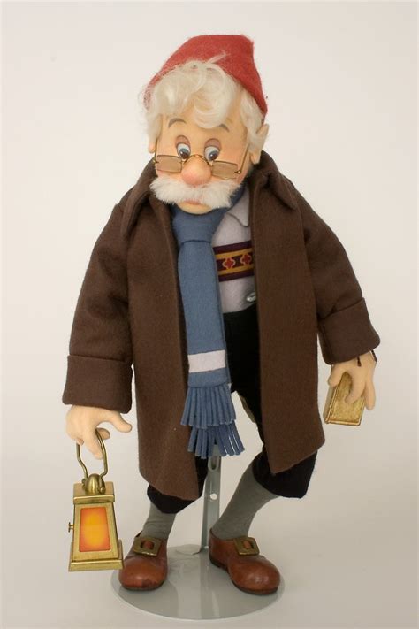 Geppetto Felt Molded Limited Edition Art Doll By R John Wright Art