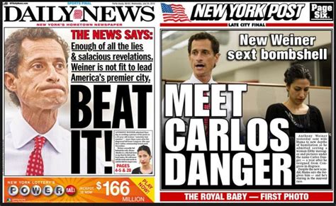 The Real Villains Of The Anthony Weiner Sexting Scandal Suddenly Lazy