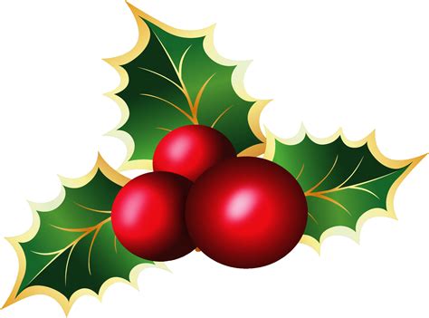 Free Christmas Holly Transparent Background Download Transparent