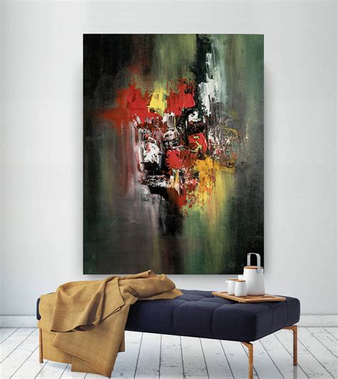 Original Abstract Canvas Artlarge Abstract Canvas Artmodern Oil