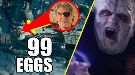 Star Wars Rise Of Skywalker Final Trailer Every Easter Egg All