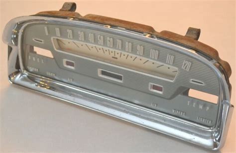 1957 1958 Ford Fairlane Instrument Cluster Used Original Nice Ebay