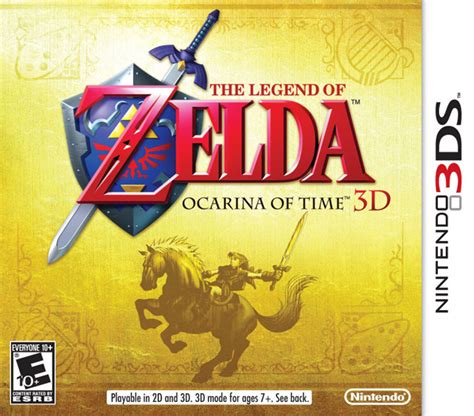Superphillip Central The Legend Of Zelda Ocarina Of Time 3d 3ds