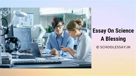 Essay On Science A Blessing For Students With Pdf