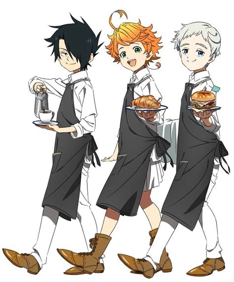 The promised neverland is a highly anticipated anime of 2020, and one source: Ray || Emma || Norman - The Promised Neverland | Anime ...