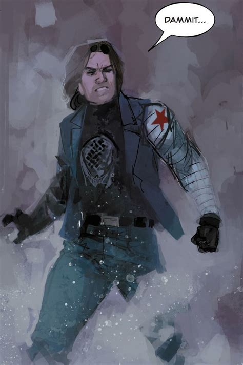 comic bucky winter soldier 2 2018 cause i m with you till the end of the line marvel fan