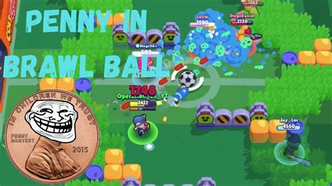 | brawl ball tips and tricks pro guide for brawl stars! A SPECIAL PENNY! Penny in Brawl Ball | Brawl Stars ...