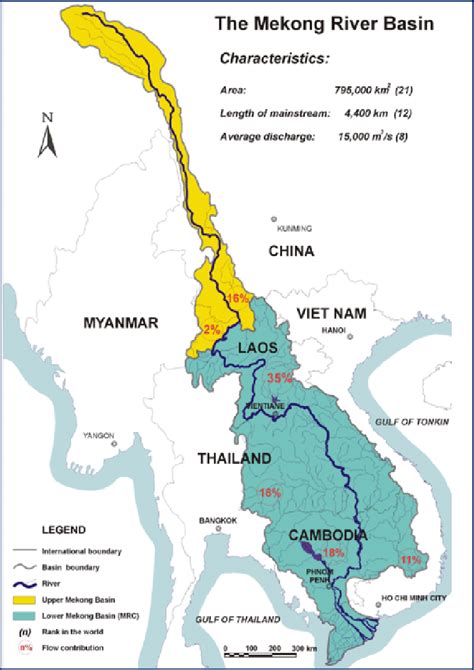 Mekong Basin Map
