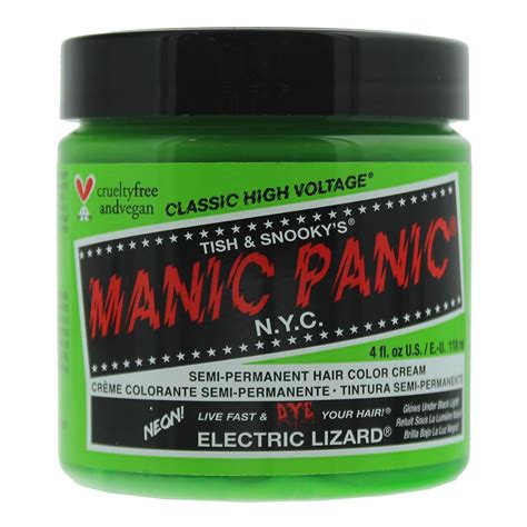 Manic Panic High Voltage Electric Lizard Hair Dye 118ml — Red Label Outlet
