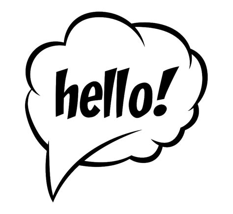 Hello Word Png Png All