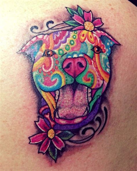 17 Best Images About Pit Bull Tattoosart On Pinterest