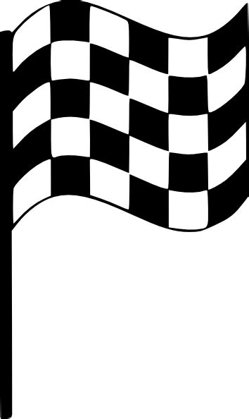 Upright Finish Line Flag Clip Art At Vector Clip Art Online