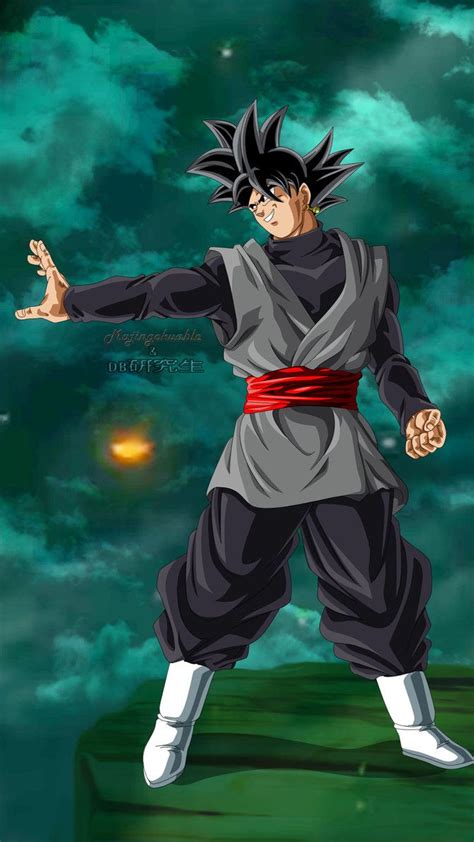 Future trunks and goku black will be making their entrance in the world of dragon ball super soon with the next free update on the way! Goku Black by Majingokuable on DeviantArt | Goku black ...