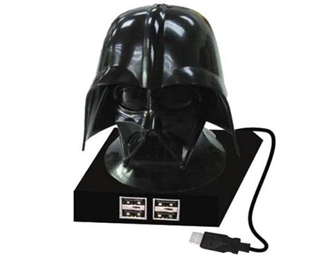 Darth Vader Usb Hub With Iconic Breathing Noises Gadgetsin