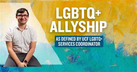 ucf expert what is lgbtq allyship and other questions you may have