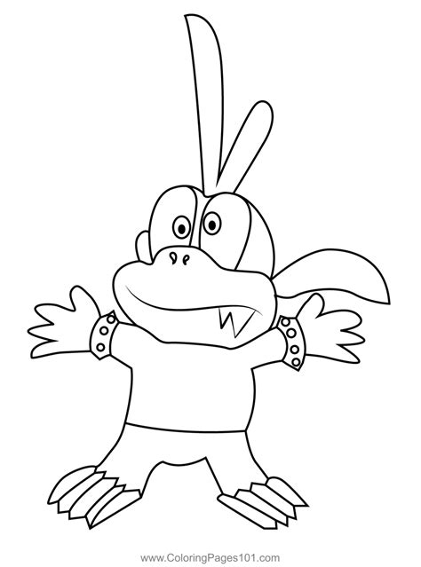 Iggy Coloring Pages