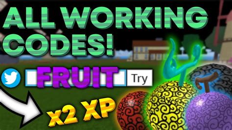 What's your favorite fruit in the game? Blox Fruits Codes For Devil Fruits : *NEW* BLOX PIECE ...