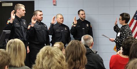 Welcome New Officers City Of La Crosse Police Department