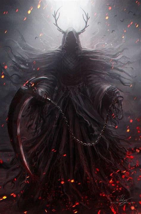 Dark Fantasy Art Grim Reaper