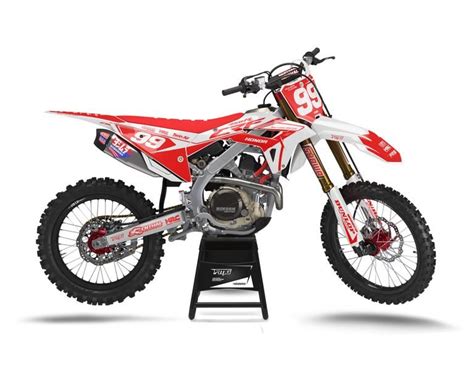 Honda Motocross Graphics Uk For All Crf250 Crf450 Motocross