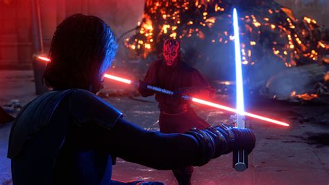 Download Anakin Skywalker Darth Maul Video Game Star Wars Battlefront