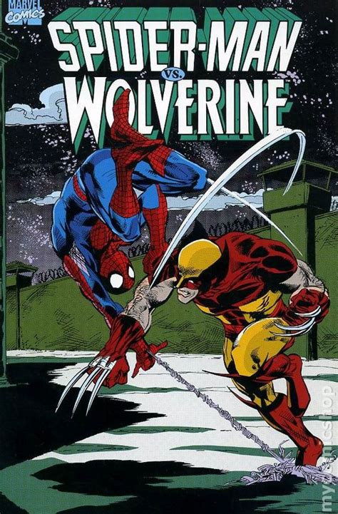 Spider Man Vs Wolverine Gn 1990 Marvel 2nd Edition