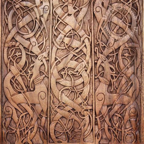 Voice Of Nature Photo Viking Art Wood Carving Art Ancient Art
