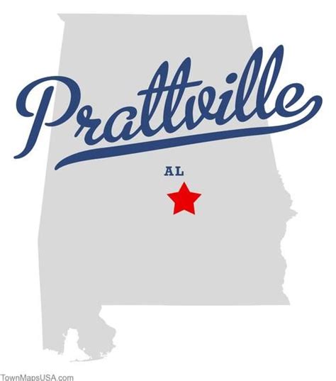 Prattville Alabama Map Of Prattville Alabama Al Prattville