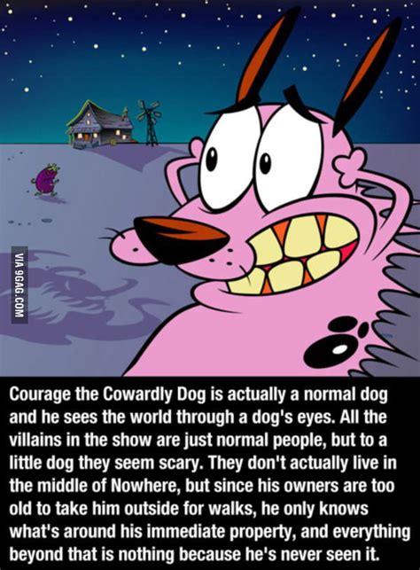 Courage The Cowardly Dog Theory 9gag