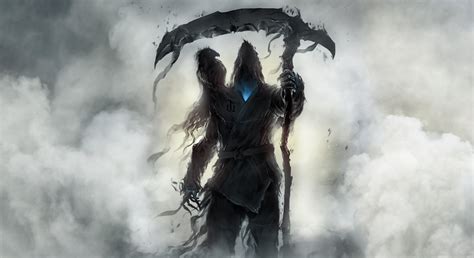 Download Scythe Dark Grim Reaper Hd Wallpaper