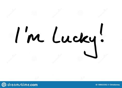 Lucky Youre 07 Vector Illustration 197986188