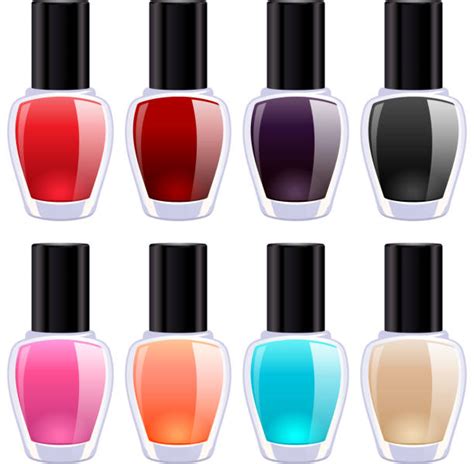 Nail Polish Bottle Clip Art Vector Images And Illustrations Istock
