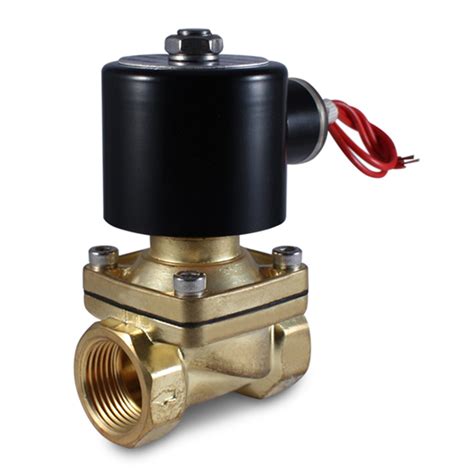 34 24v Dc Electric Brass Solenoid Valve 24 Volts